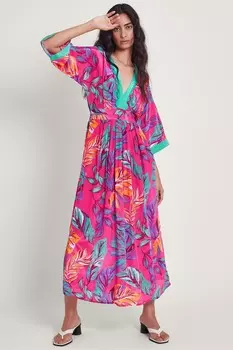 Платье макси Aura Monsoon, розовый
