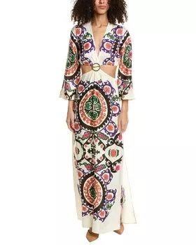 Платье макси ba&sh, белый