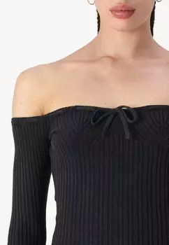 Платье макси BARDOT DRESS BDG Urban Outfitters, черный