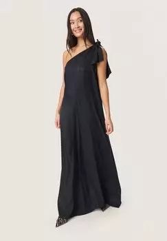 Платье макси BECCA ONE SHOULDER Soaked in Luxury, черный