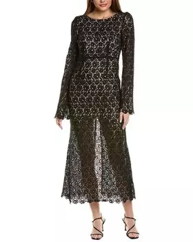 Платье макси Beulah, черный