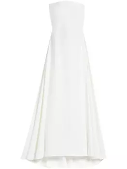 Платье макси без бретелек Jacquemus, белый