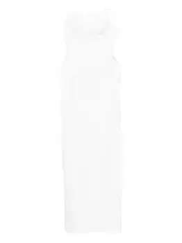 Платье макси без рукавов Magda Butrym, нейтральный