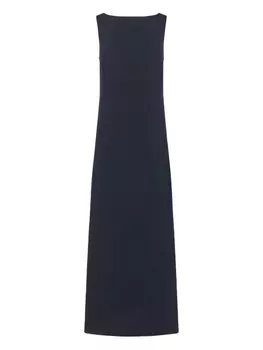 Платье макси без рукавов P.A.R.O.S.H., черный