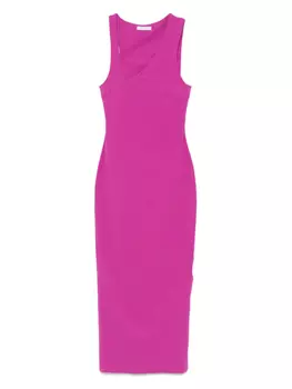 Платье макси без рукавов Patrizia Pepe, фиолетовый