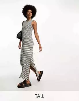 Платье макси без рукавов Vero Moda Aware в монополоску Vero Moda