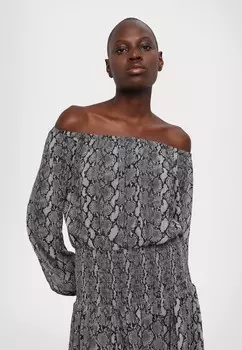 Платье макси BOAT MAXI MICHAEL Michael Kors, черный