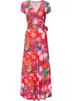 Платье макси Bodyflirt Boutique, красный