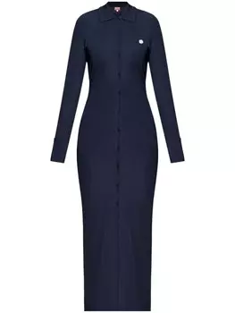 Платье макси Boke Flower Kenzo, синий