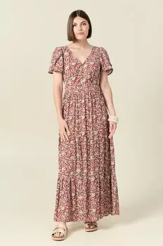 Платье макси BONOBO Jeans, сине-серый