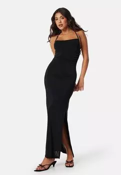 Платье макси Bubbleroom, черный