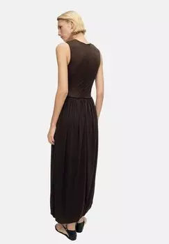 Платье макси CALISTA - Jersey dress Mango, коричневый