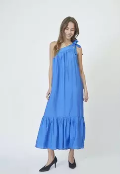 Платье макси CallumCC Co'couture, синий