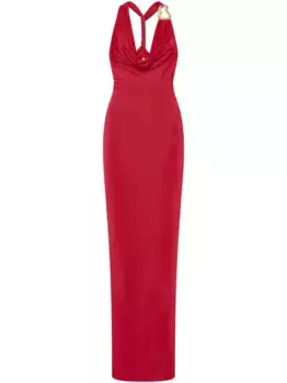 Платье макси Carmine Rebecca Vallance, красный