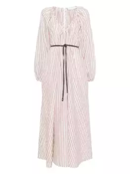 Платье макси Cascadian ZIMMERMANN, нейтральный