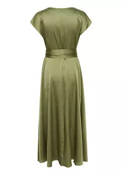 Платье макси CB LORETTA ZALLY FIT Cream, зеленый