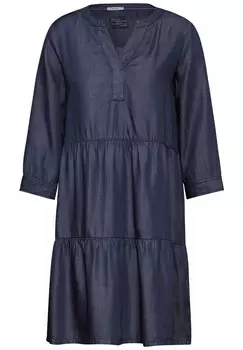 Платье макси CECIL Dress, темно-синий