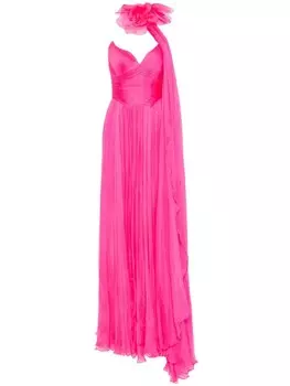 Платье макси Celeste Iris Serban, розовый
