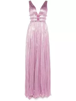 Платье макси Celine Iris Serban, розовый