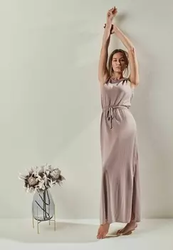 Платье макси CLEA- MERINO STRICKKLEID YOU LOOK PERFECT, розовый