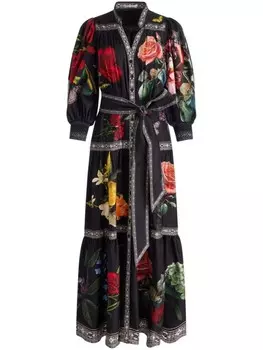 Платье макси Cora Alice + olivia, черный