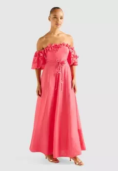 Платье макси CORA Forever New, розовый