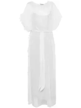 Платье макси Coreopsis Baruni, белый