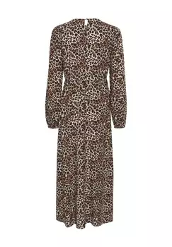 Платье макси Cream, коричневый