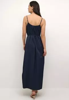 Платье-макси Cream, темно-синий Anna