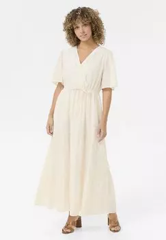 Платье макси CRLESIA Cream, белый