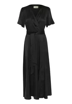 Платье макси CRLORETTA Cream, черный