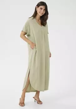 Платье макси CUCLARINA CAFTAN Culture, светло-зеленый