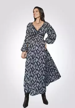 Платье макси Cupshe, антрацит