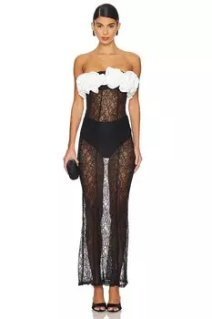 Платье макси delphi Camila Coelho, черный