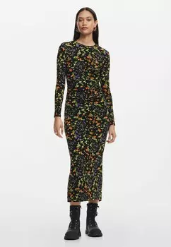 Платье макси Desigual, черный