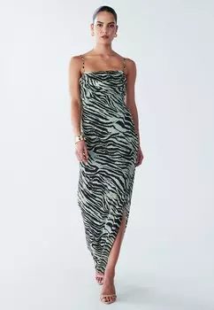 Платье макси DIAMOND BWLDR, черный