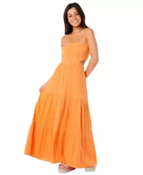 Платье макси для серфинга премиум-класса для юниоров Rip Curl, оранжевый