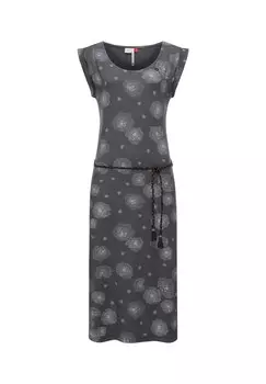 Платье макси дневное миди Ragwear, темно-серый