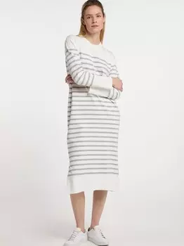 Платье макси Dreimaster, белый