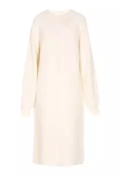 Платье макси DreiMaster, бежевый