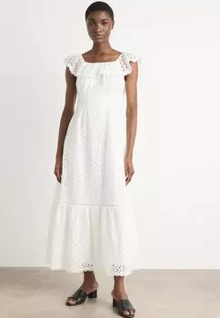 Платье макси DRESS Cras, белый