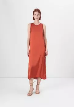 Платье макси DRESS MAIO PARFOIS, бургундия