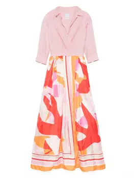 Платье макси Джемма Sara Roka, розовый