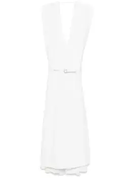 Платье макси Edison SPORTMAX, белый