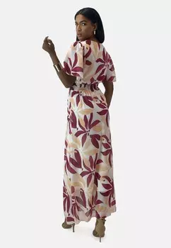 Платье макси Elara, белый