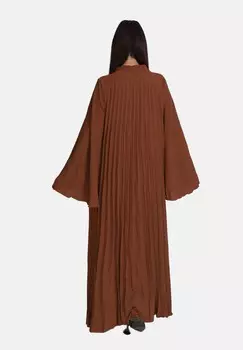 Платье макси Elara, коричневый