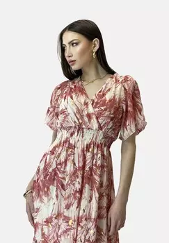 Платье макси Elara, розовый