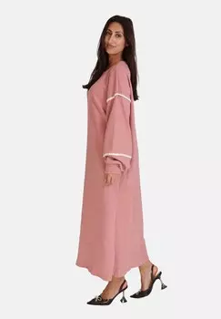 Платье макси Elara, розовый