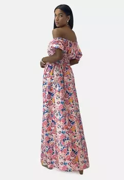 Платье макси Elara, розовый
