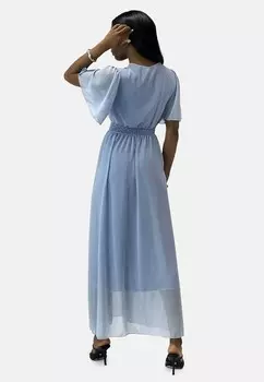 Платье макси Elara, светло-голубой
